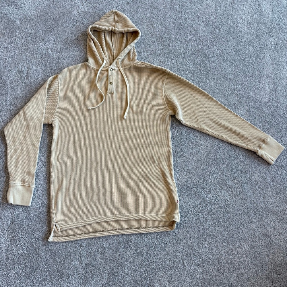 BDG Beige Hooded Sweatshirt